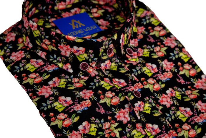 Cămașă Bărbați Flori Sălbatice - Cămașă casual - Cămașă bărbați elegantă - Adonis Wear