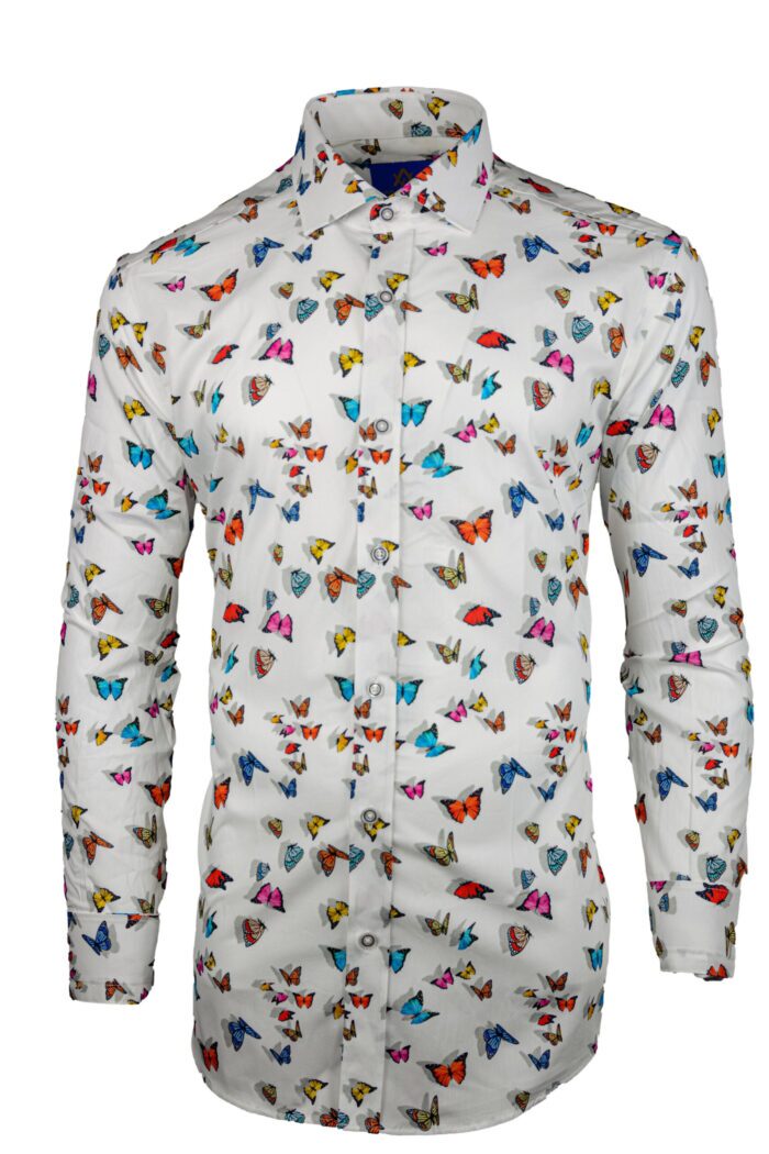Cămașă Bărbați Fluturi în Stomac - Cămașă casual - Cămașă bărbați elegantă - Adonis Wear