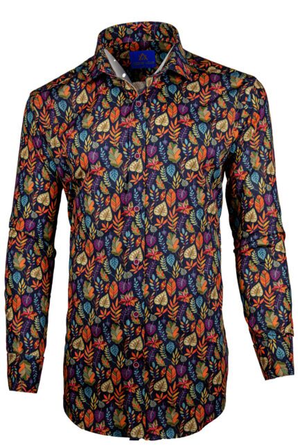 Cămașă Bărbați Frunze de Toamnă - Cămașă casual - Cămașă bărbați elegantă - Adonis Wear