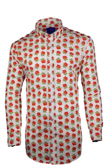 Cămașă Bărbați În Numele Trandafirului - Cămașă casual - Cămașă bărbați elegantă - Adonis Wear