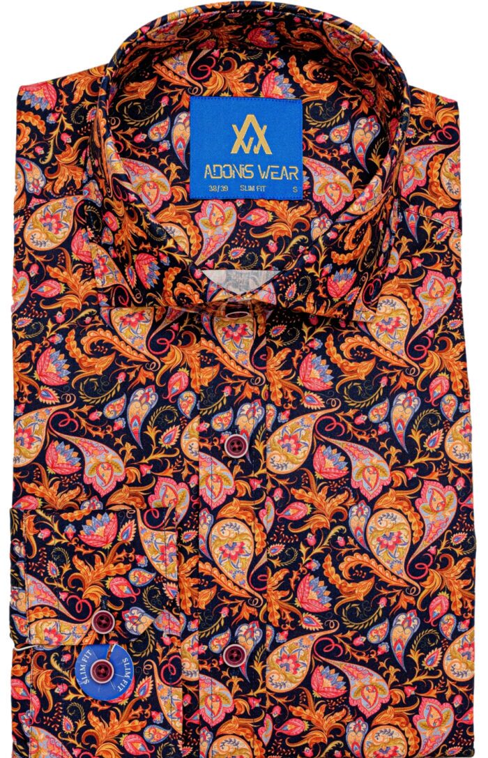 Cămașă Bărbați Oriental Mirage - Cămașă casual - Cămașă bărbați elegantă - Adonis Wear