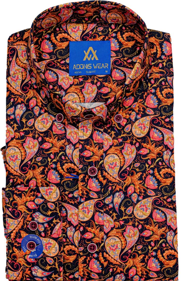 Cămașă Bărbați Oriental Mirage - Cămașă casual - Cămașă bărbați elegantă - Adonis Wear