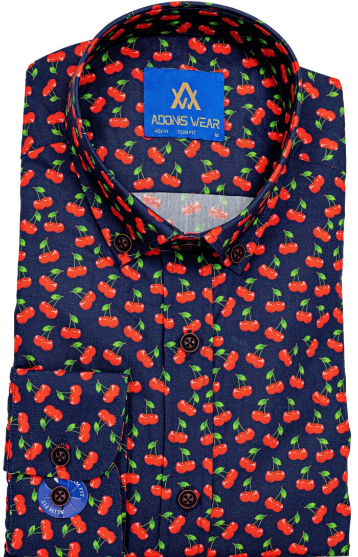 Cămașă Bărbați Cireașa de pe Tort - Cămașă casual - Cămașă bărbați elegantă - Adonis Wear